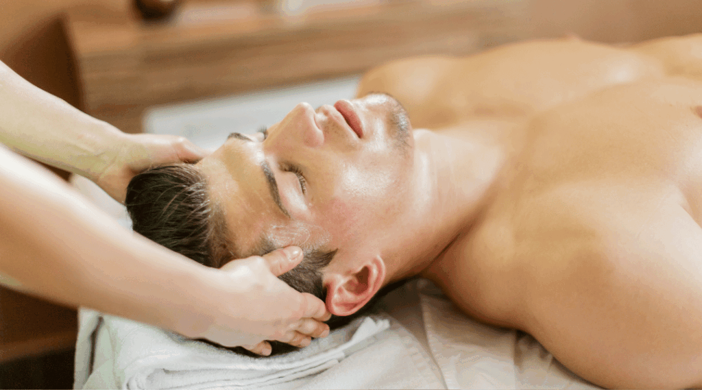 A busy Toronto professional in his late 30s walks into ViViDerma Cosmetic Clinic after years of neglecting his skin. Between back-to-back meetings and daily shaving irritation, his skin feels rough and congested. After his first men’s facial—complete with deep cleansing, extractions, and LED therapy—he looks in the mirror and sees smoother skin and a brighter complexion. What started as curiosity quickly becomes a monthly ritual for his skin and his confidence.