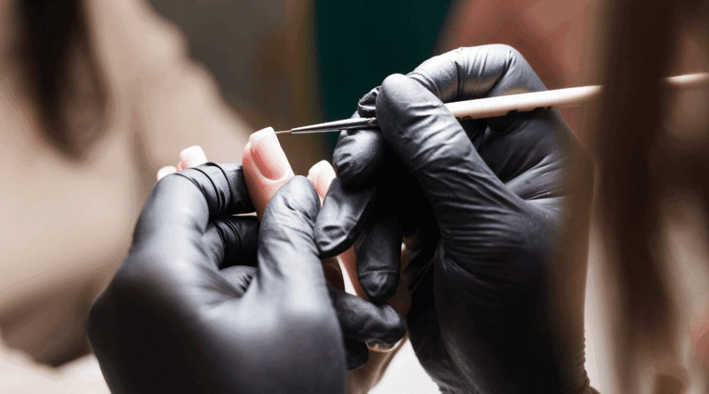 A young professional in downtown Toronto steps into a chic nail salon for her first BIAB manicure. After months of breakage and dull polish, she’s greeted by a skilled technician who helps her choose a milky nude finish with subtle chrome accents. As she leaves with perfectly shaped nails and a fresh confidence boost, she knows she’s finally found the best nail salon Toronto has to offer.