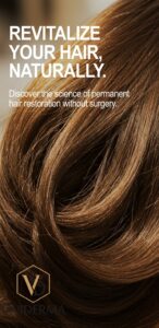 PRP hair restoration treatment.