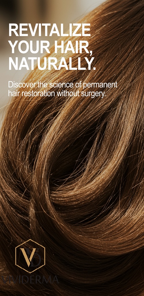 PRP hair restoration treatment.